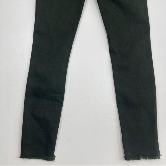 Articles of Society Stephanie Ster Hem Folsom Skinny Olive Jeans Size 26 - Picture 7 of 11